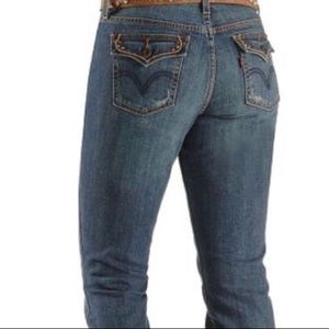2/$15🍂 Levi’s Bootcut 515 Studded Pocket Jeans